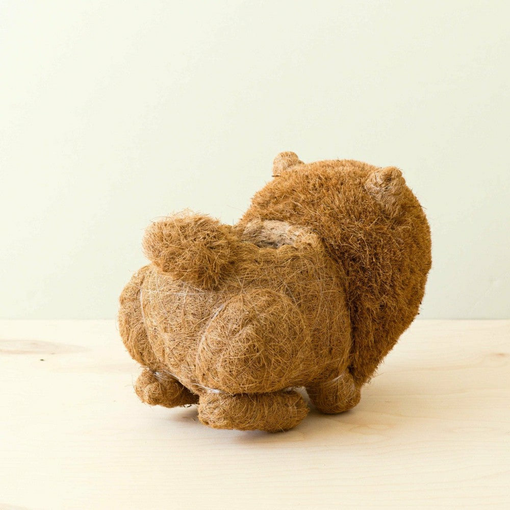 Plow & Hearth Chow Chow Planter - Dog Plant Pot