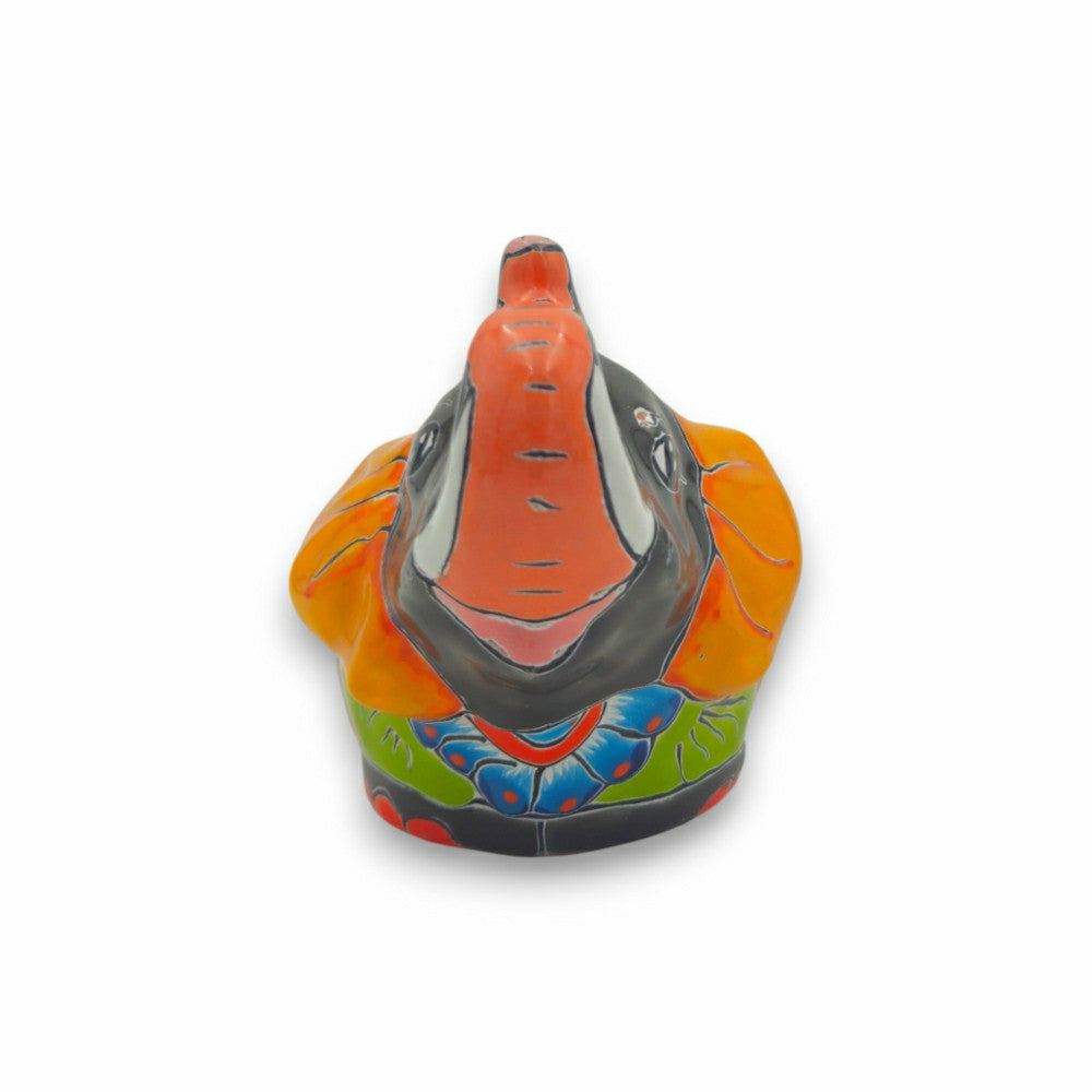 Plow & Hearth Talavera Elephant Planter