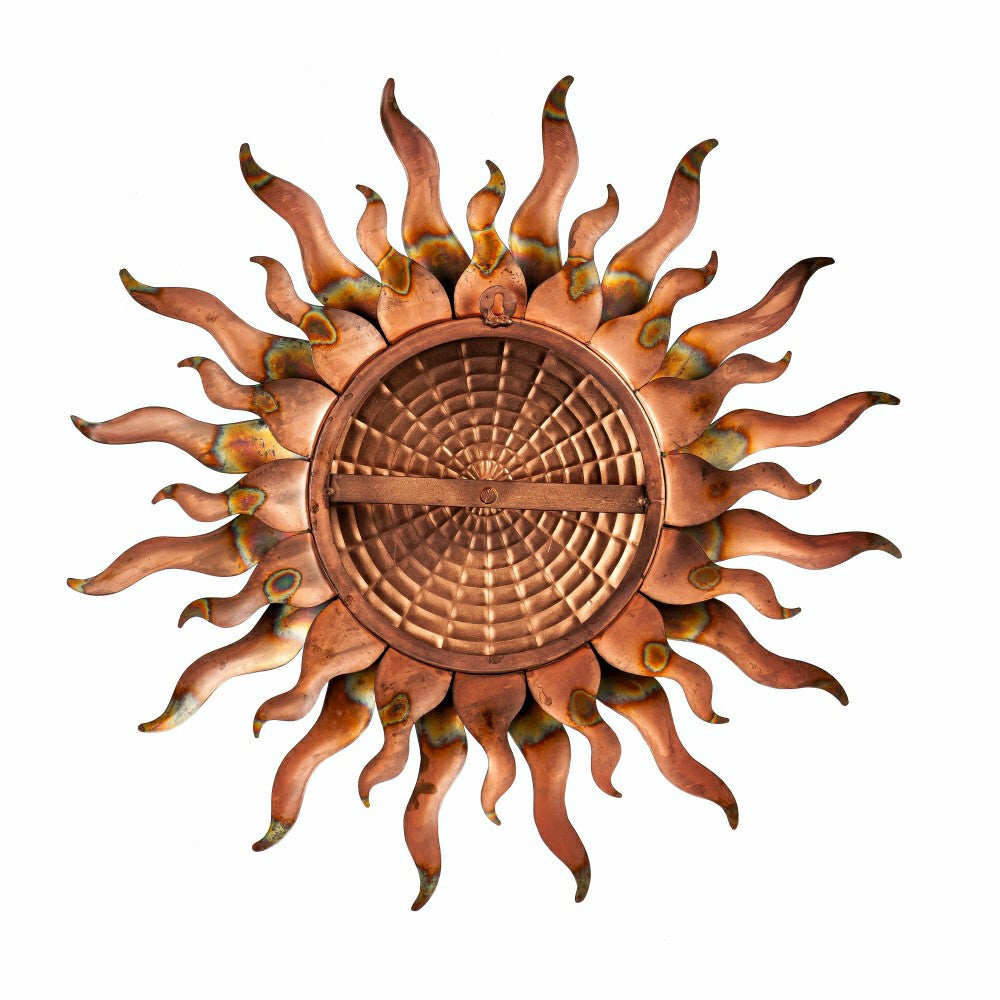 Plow & Hearth Iridescent Metal Sun Wall Art