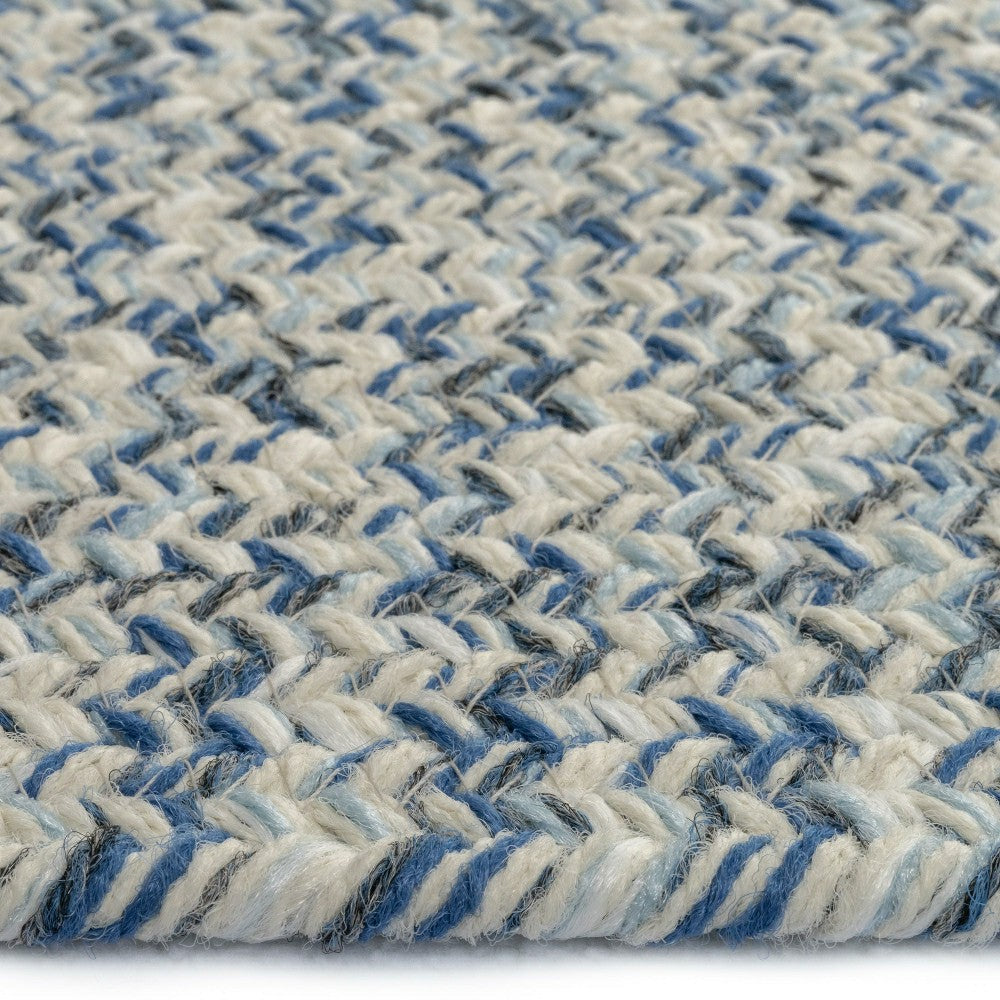 Plow & Hearth Indoor/Outdoor Oval Pine Creek Braided Polypropylene Rug, 2' x 3'