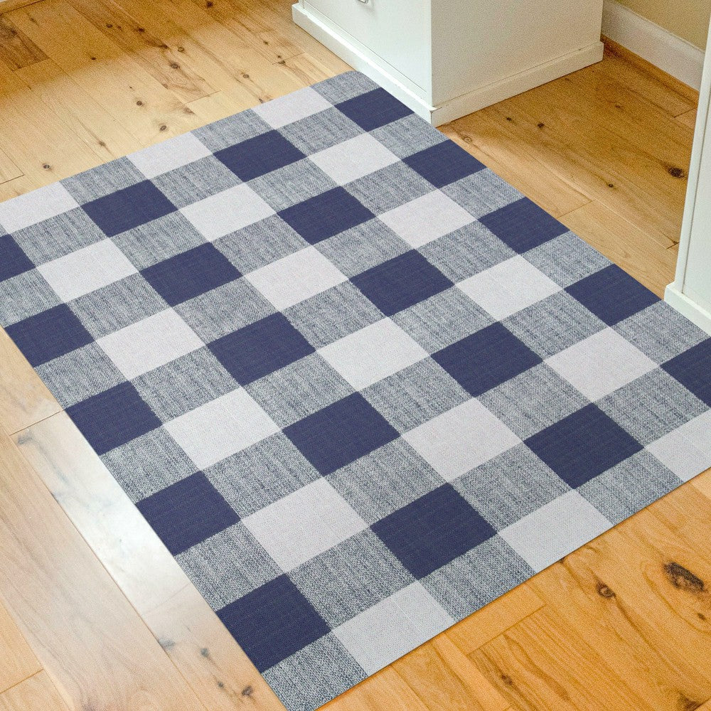 Plow & Hearth Buffalo Plaid Chair Mat