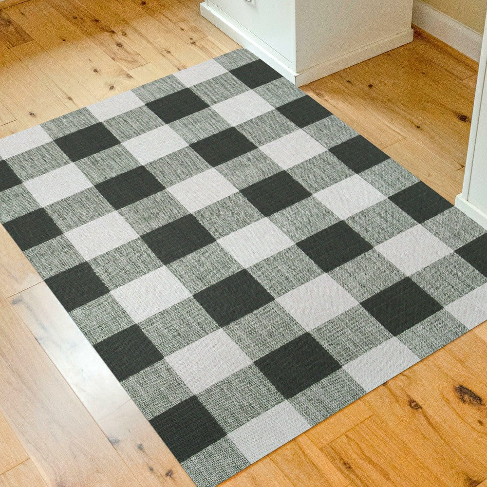 Plow & Hearth Buffalo Plaid Chair Mat