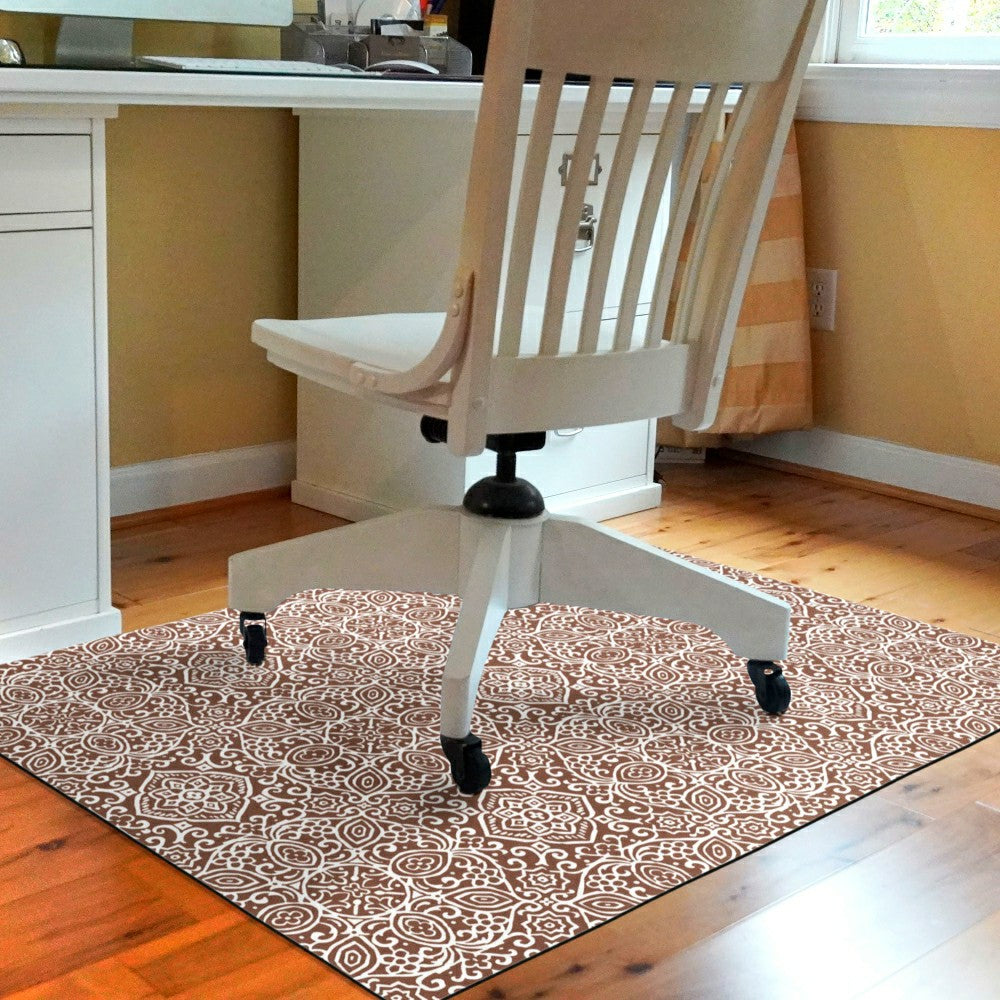 Plow & Hearth Arabesque Desk Chair Mat