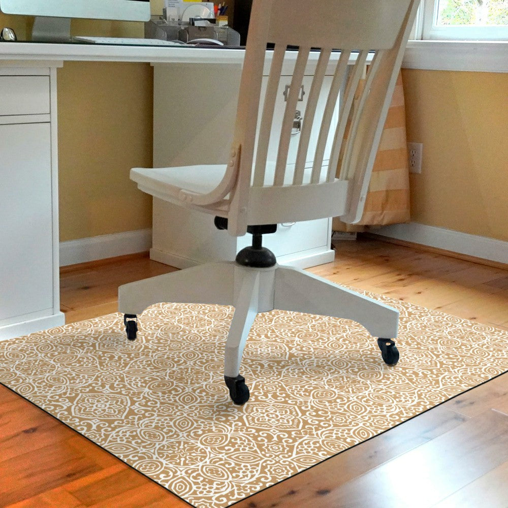Plow & Hearth Arabesque Desk Chair Mat