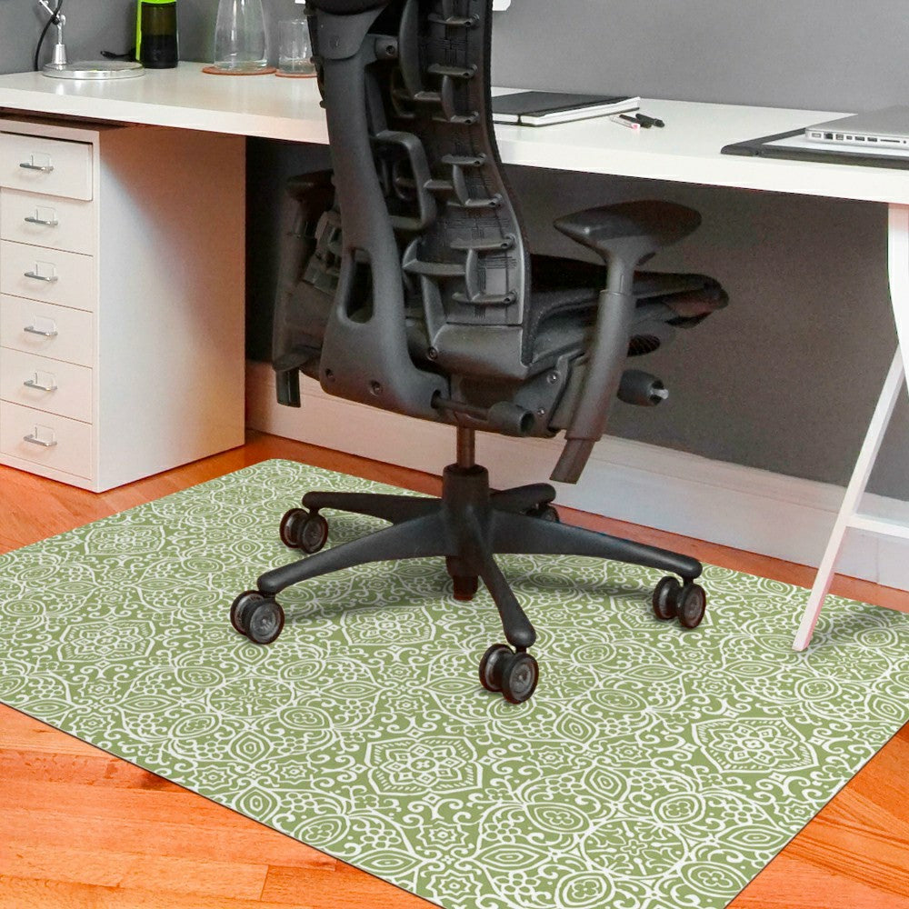 Plow & Hearth Arabesque Desk Chair Mat