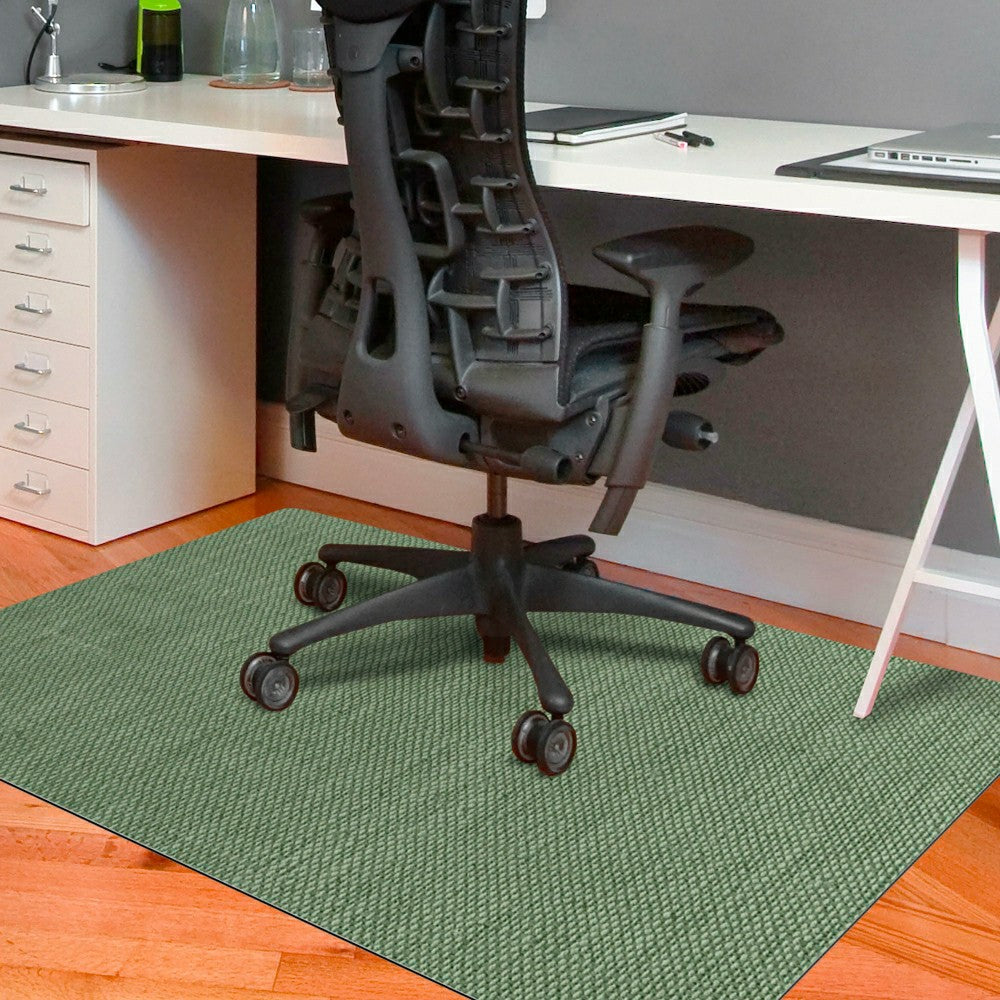 Plow & Hearth Burbury Weave Desk Chair Mat