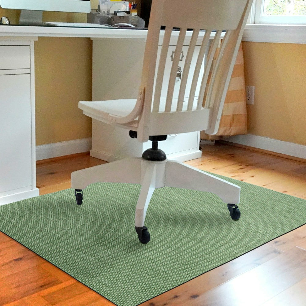 Plow & Hearth Burbury Weave Desk Chair Mat