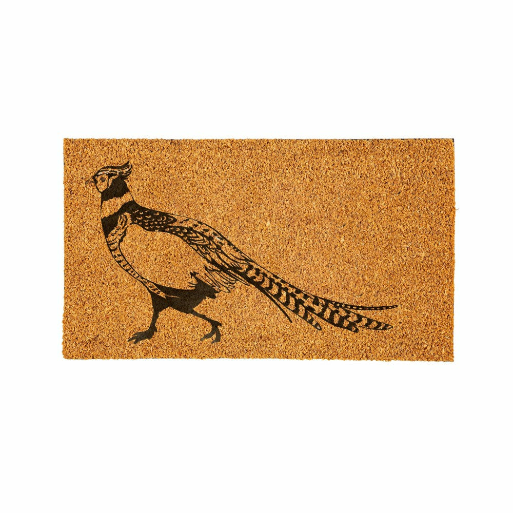 Plow & Hearth EG Studio Northwoods Pheasant Coir Mat (28x16)