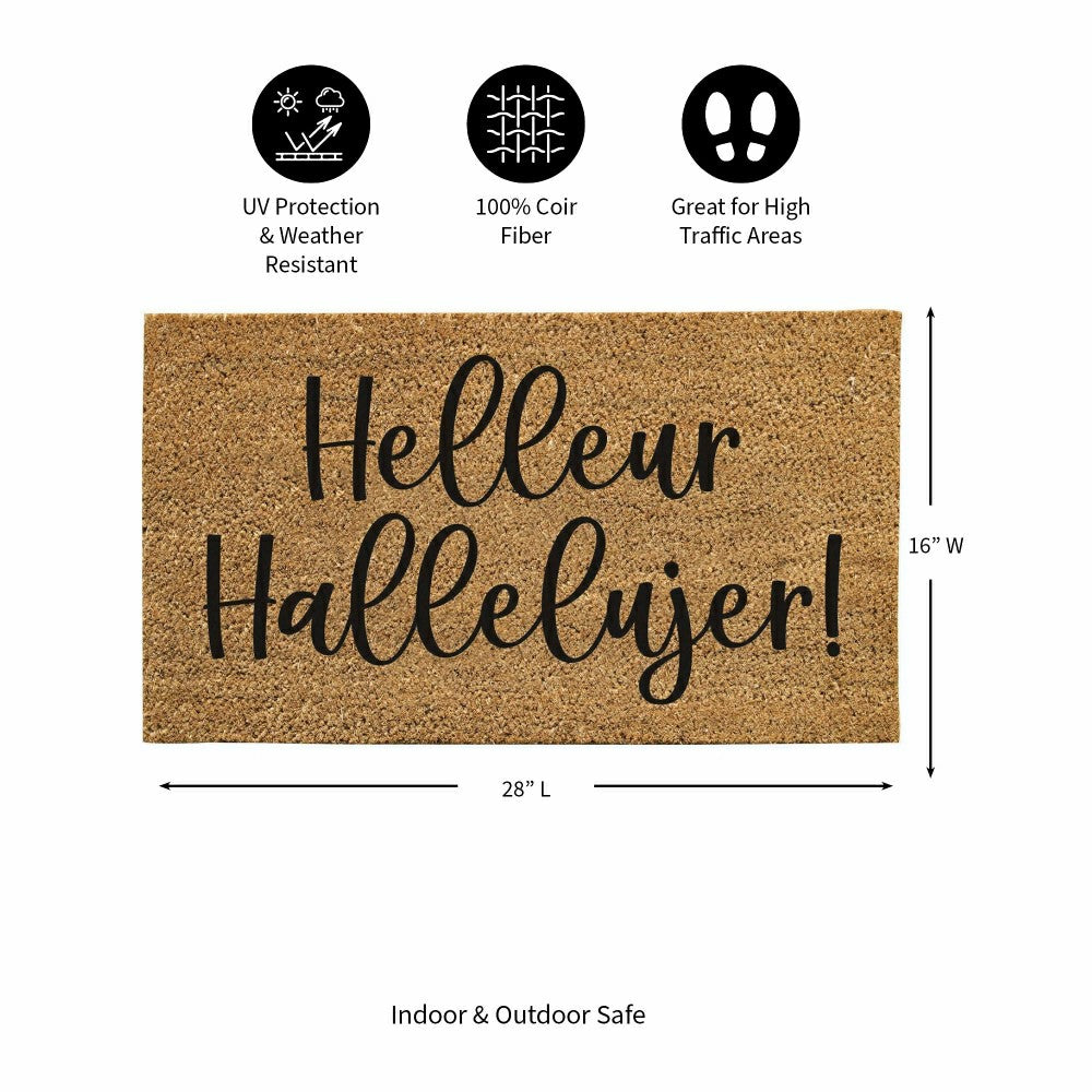Plow & Hearth Helleur Coir Mat