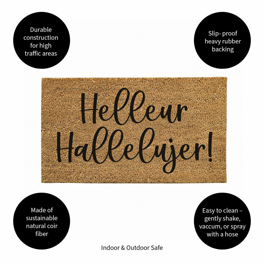 Plow & Hearth Helleur Coir Mat