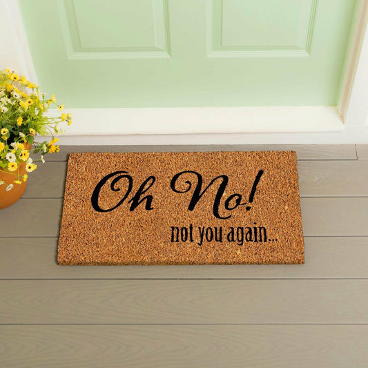 Plow & Hearth Oh No! Coir Mat