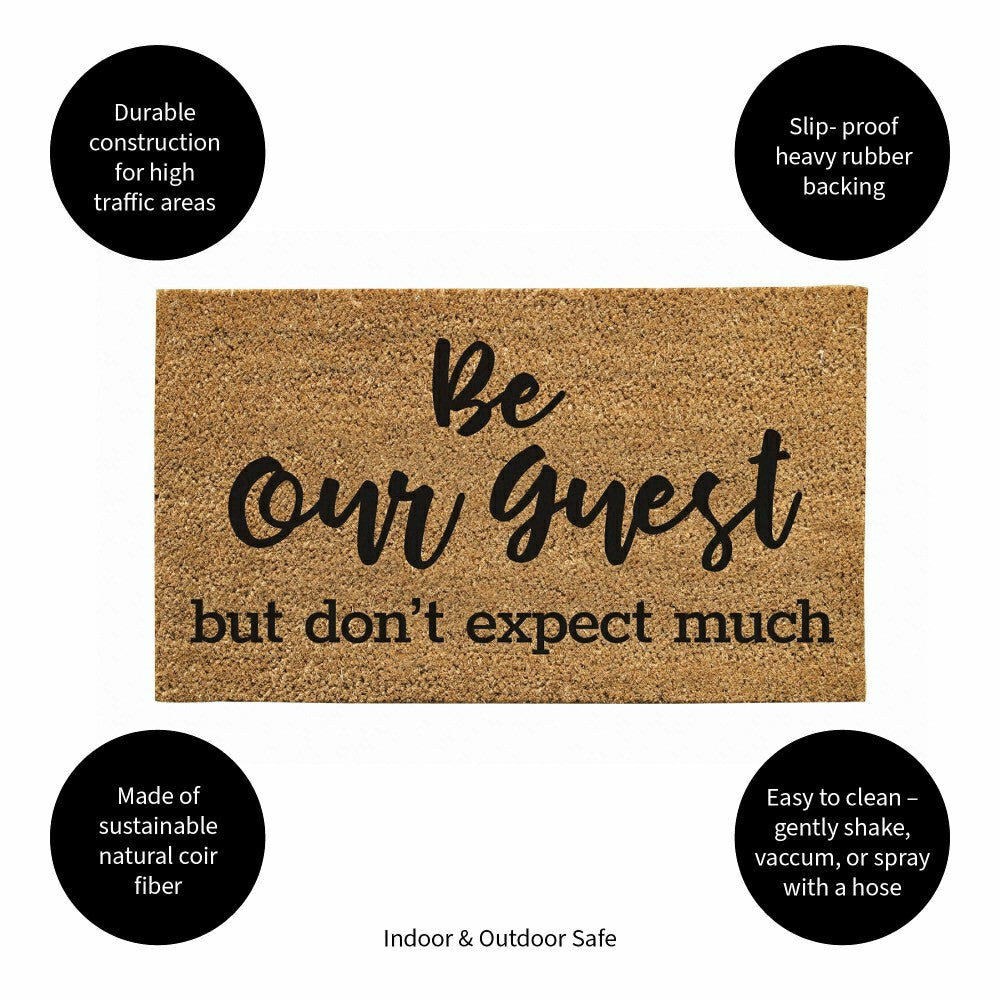 Plow & Hearth Be our guest Coir Mat