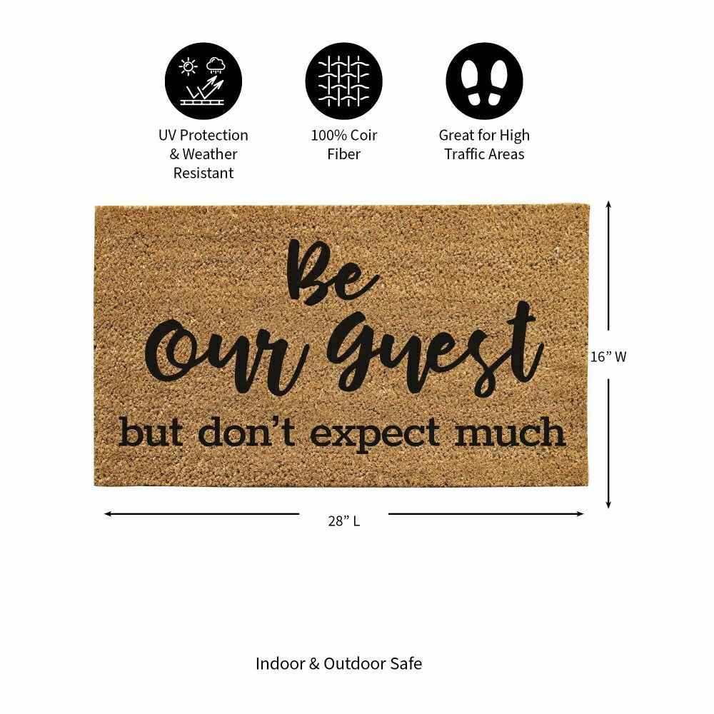 Plow & Hearth Be our guest Coir Mat
