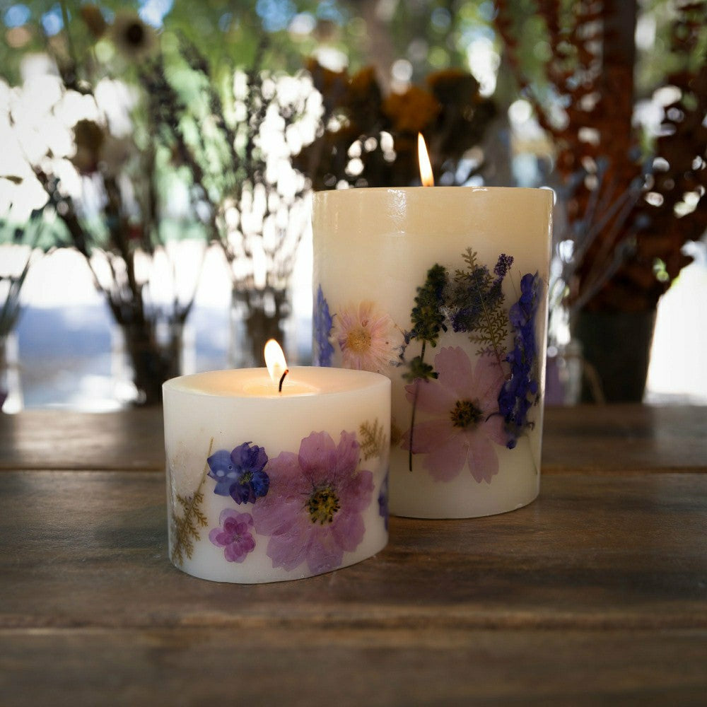 Plow & Hearth Roman Lavender Petite Oval Botanical Candle