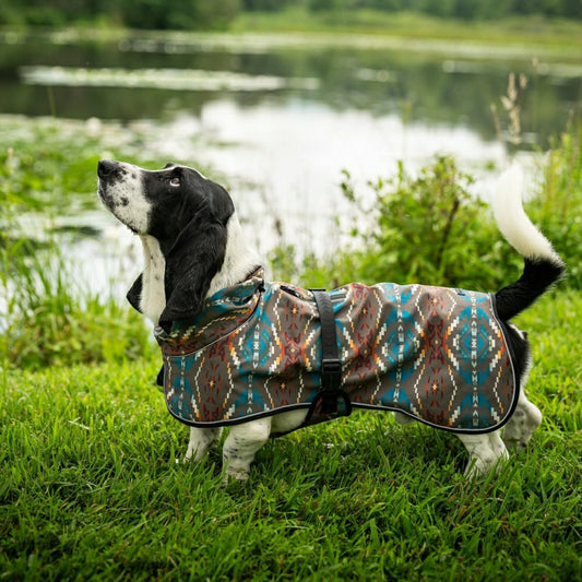Plow & Hearth Pendleton Waterproof Adventure Pet Coat