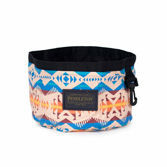Plow & Hearth Pendleton Portable Travel Water Bowl