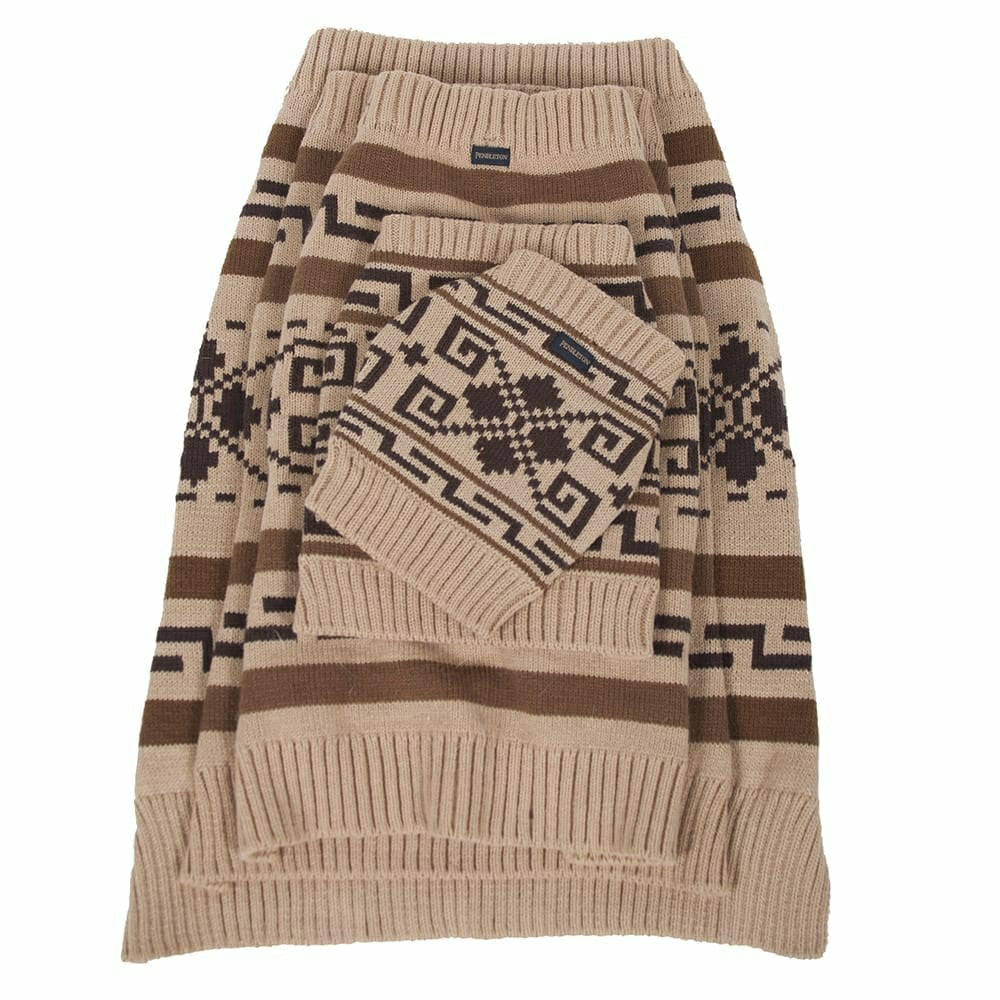 Plow & Hearth Pendleton Knitted Dog Sweater