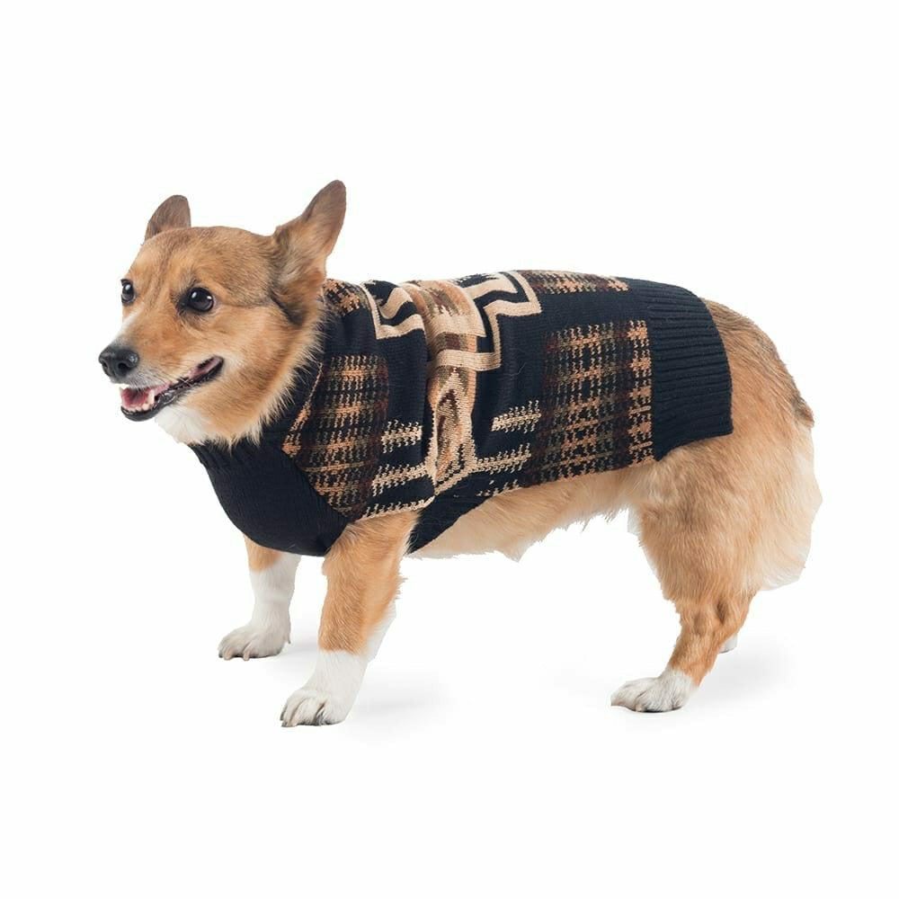 Plow & Hearth Pendleton Knitted Dog Sweater