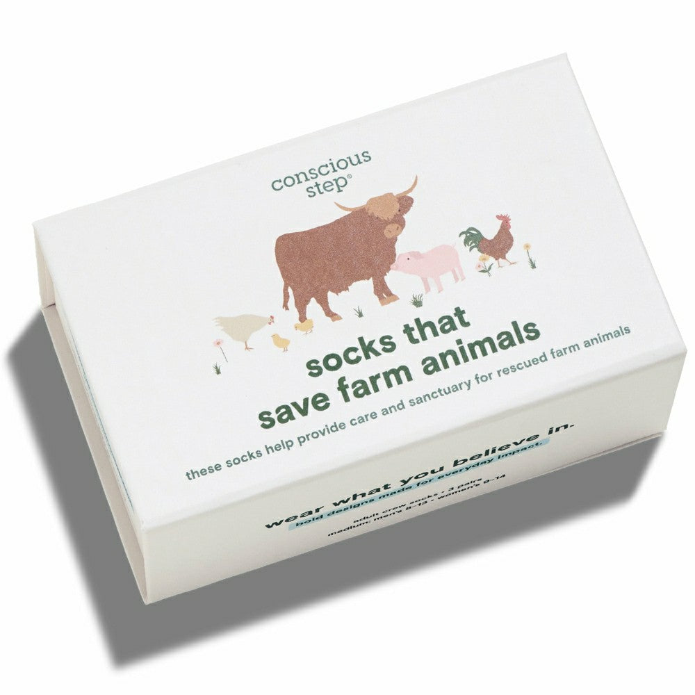 Plow & Hearth Save Farm Animals Gift Box