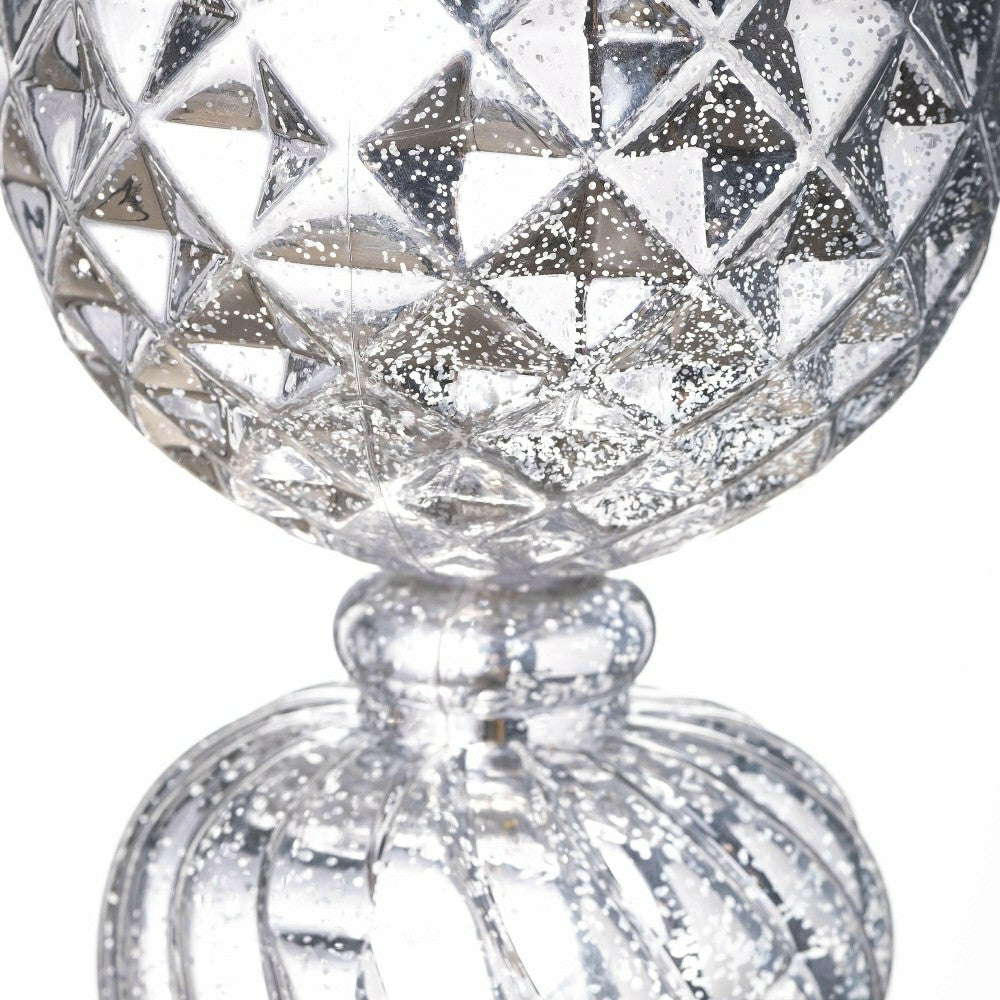 Plow & Hearth Indoor/Outdoor Shatterproof Holiday Lighted Large Finial Hanging Ornam