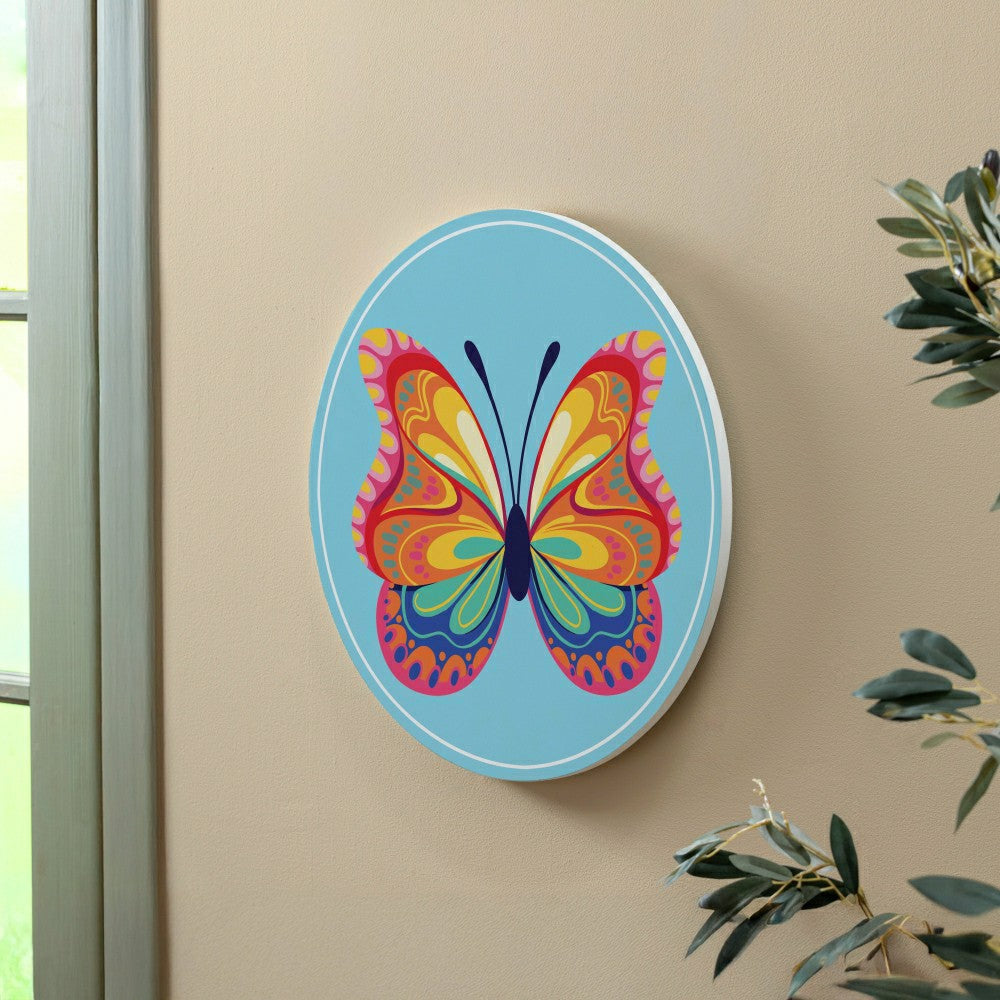 Plow & Hearth Bunny Blooms Bows & Butterfly, 18" Door Décor