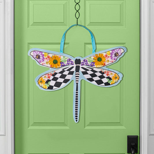 Plow & Hearth Mack Childs Dragonfly Shaped Door Decor