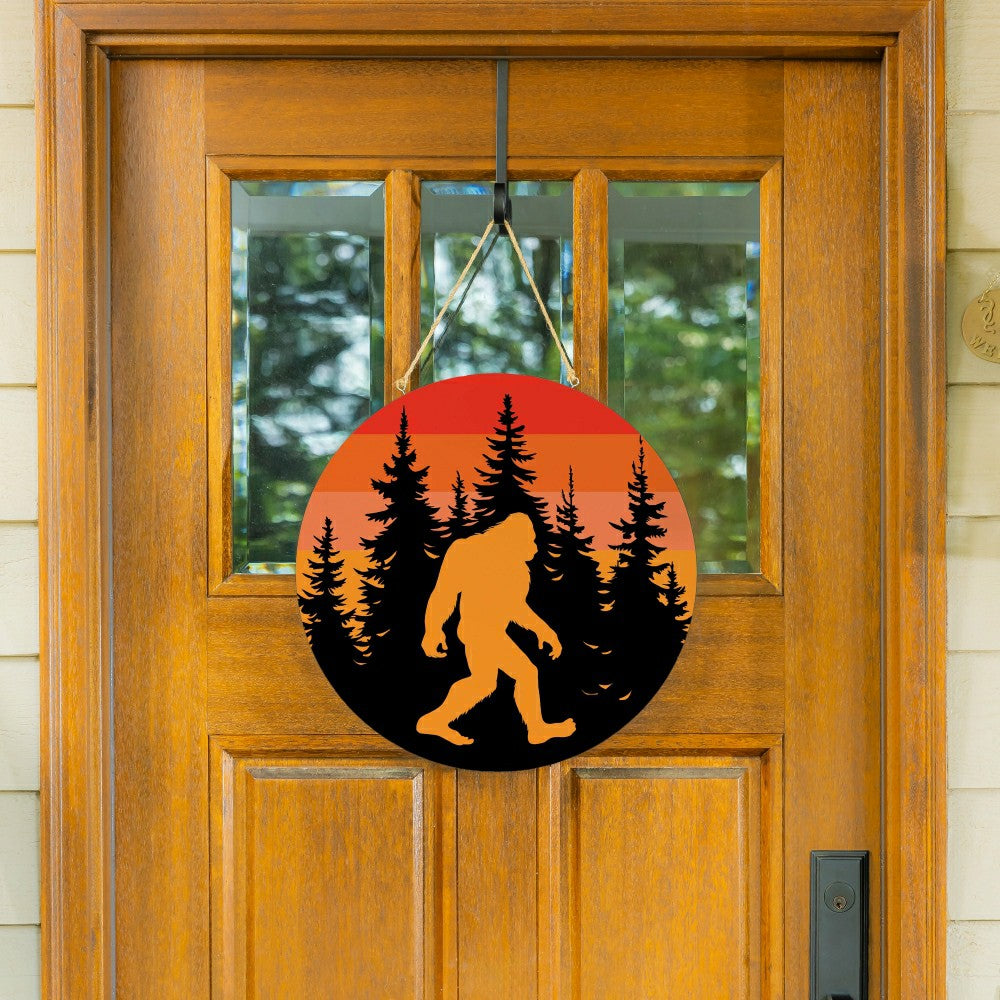 Plow & Hearth Harvest Bigfoot Door Décor,18"