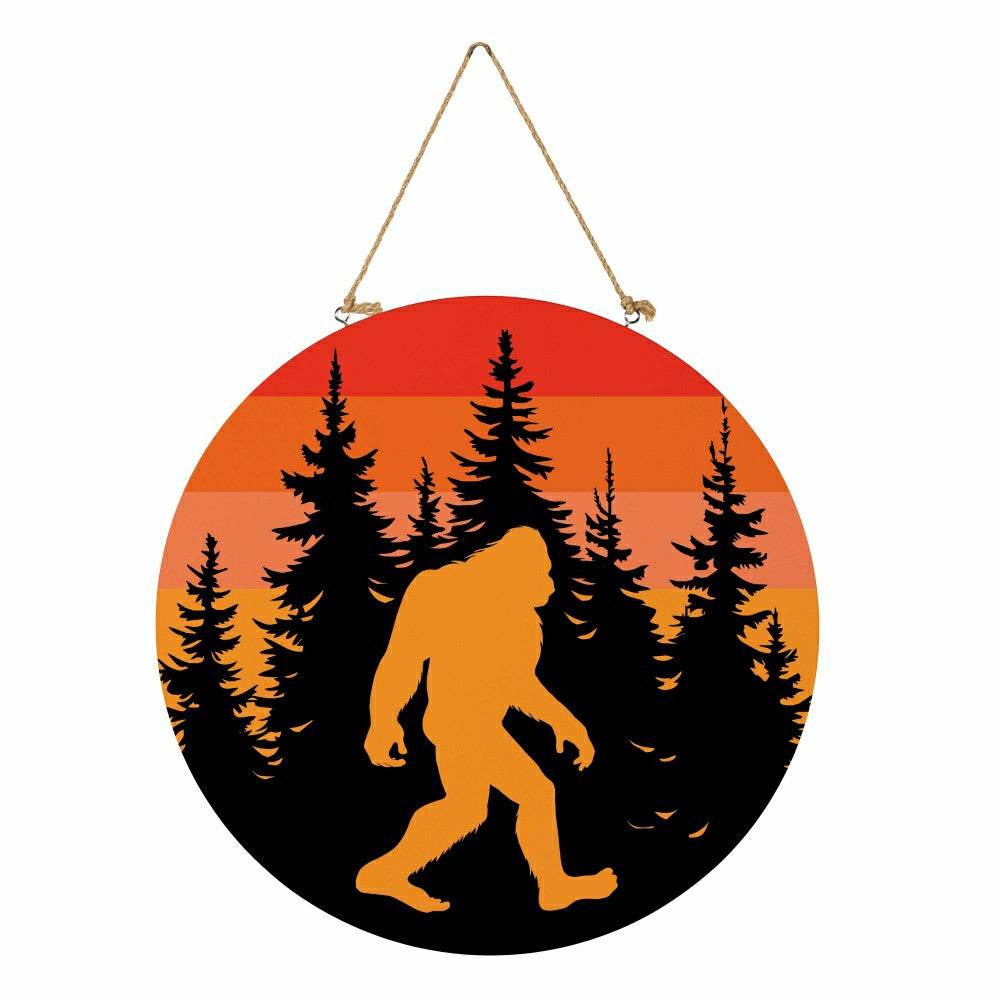 Plow & Hearth Harvest Bigfoot Door Décor,18"