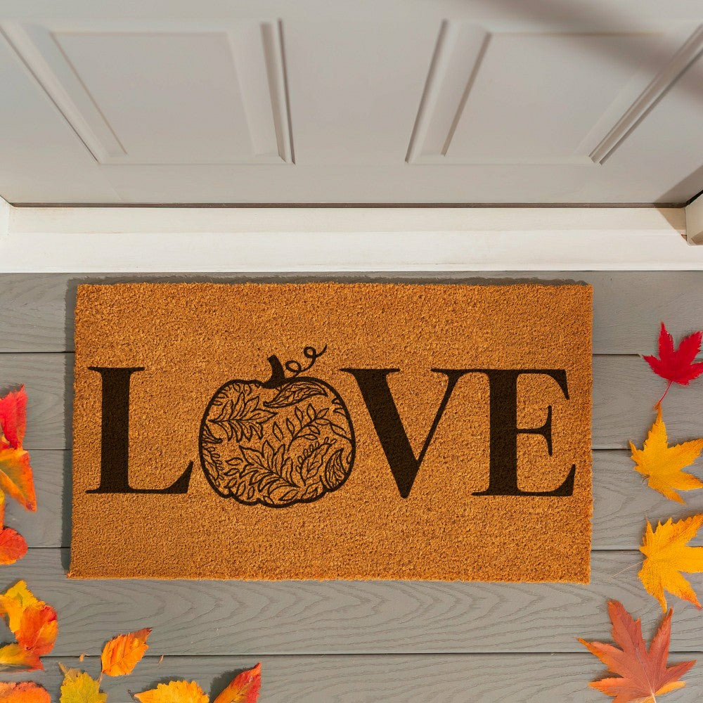 Plow & Hearth 28X16” COIR MAT