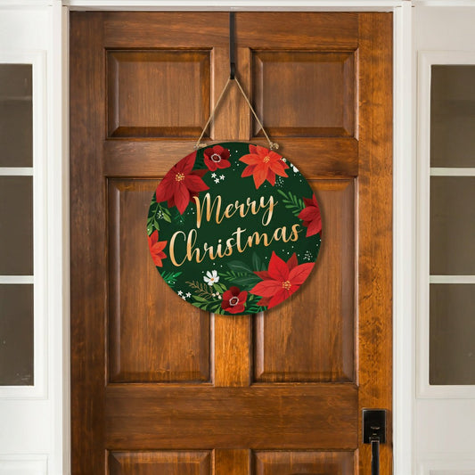Plow & Hearth Door Décor, "MERRY CHRISTMAS", 18"