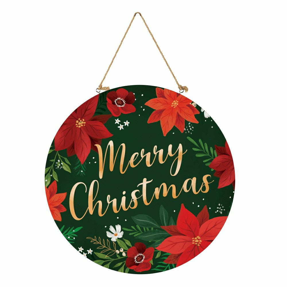 Plow & Hearth Door Décor, "MERRY CHRISTMAS", 18"