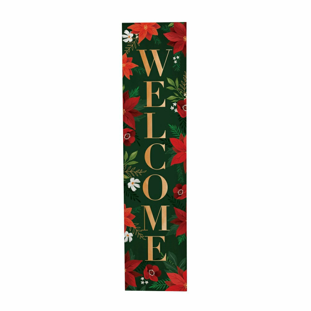 Plow & Hearth Porch Leaner, "Welcome", 46"H