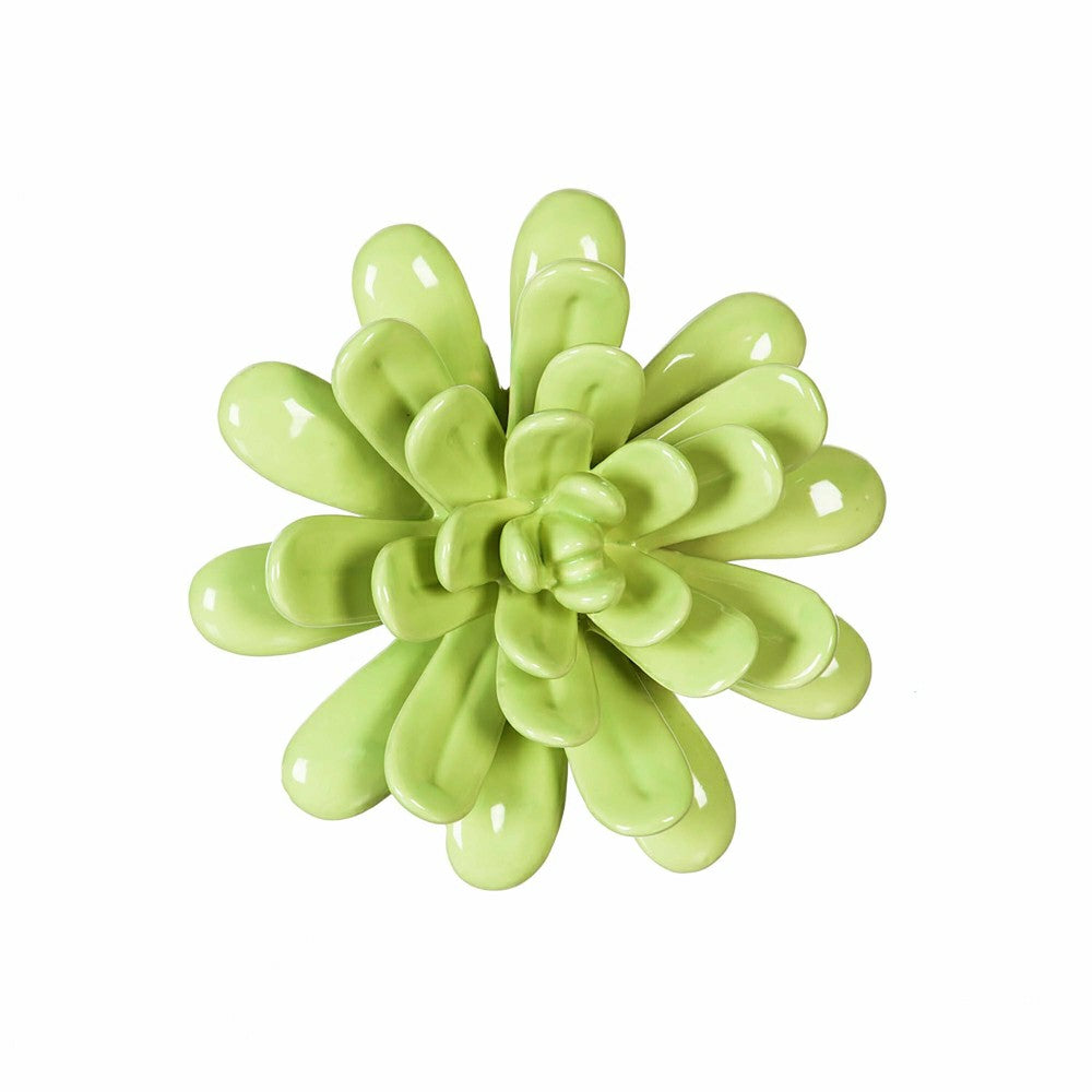 Plow & Hearth She Shed Indoor Wall Décor, Ceramic Wall, San Pedro Cacti, Asst of 3
