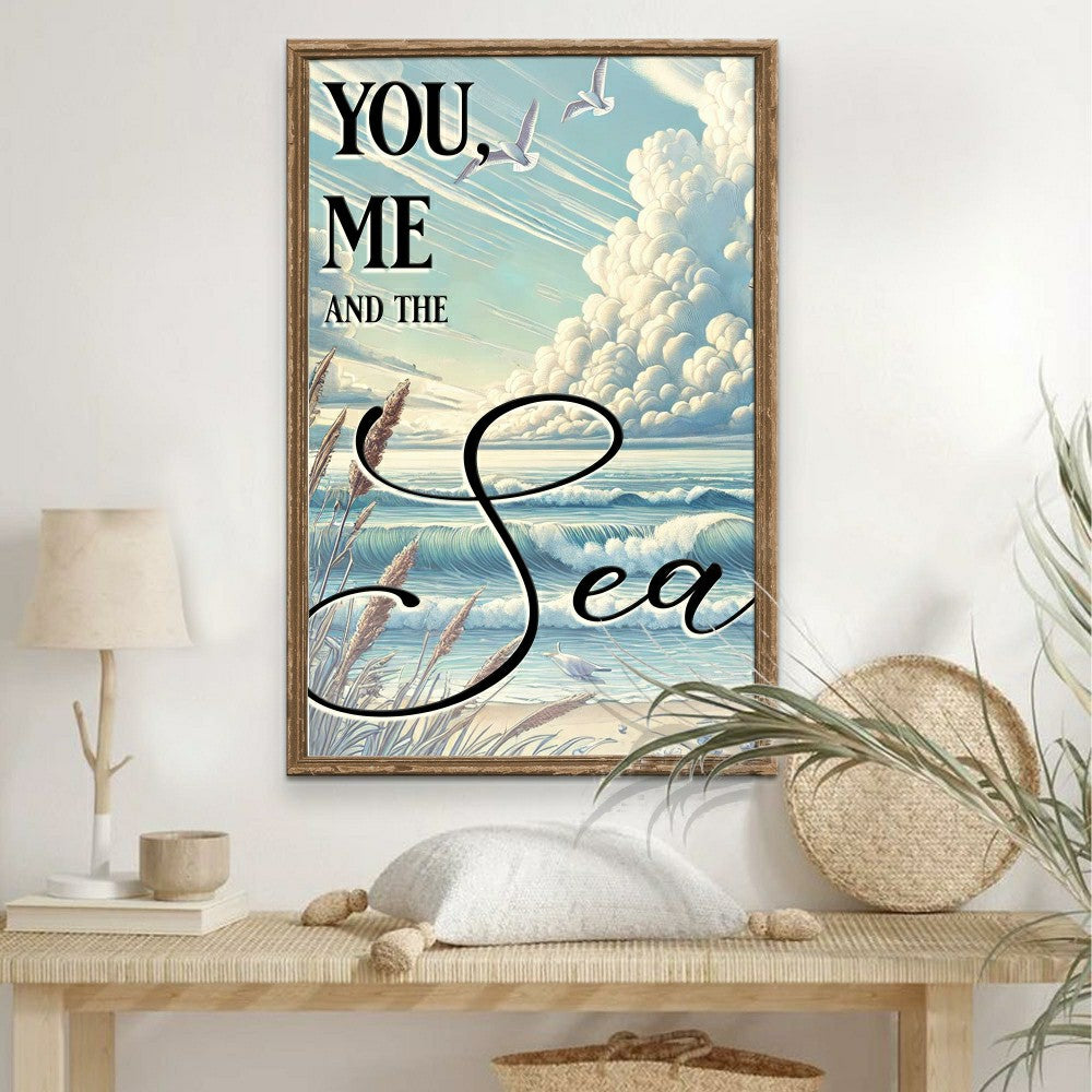 Plow & Hearth You Me and the Sea Coastal Sign