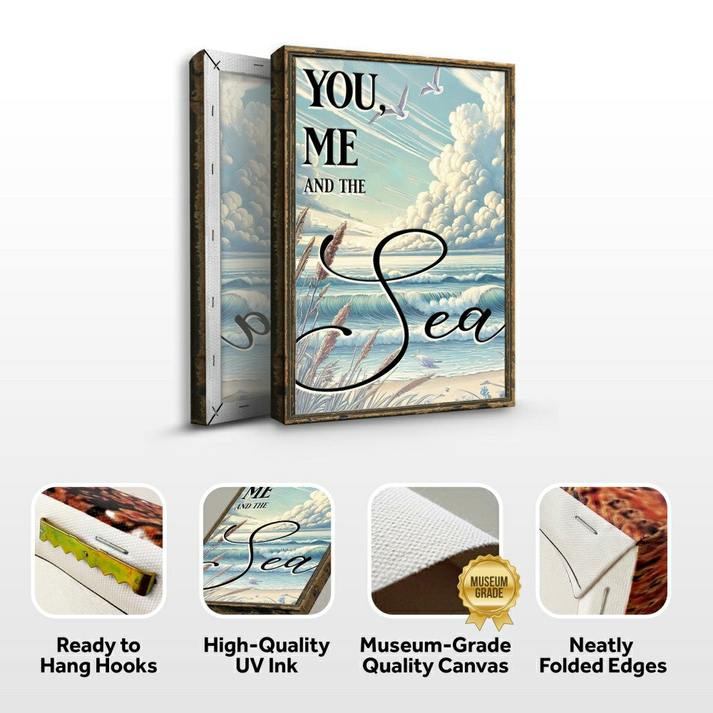 Plow & Hearth You Me and the Sea Coastal Sign