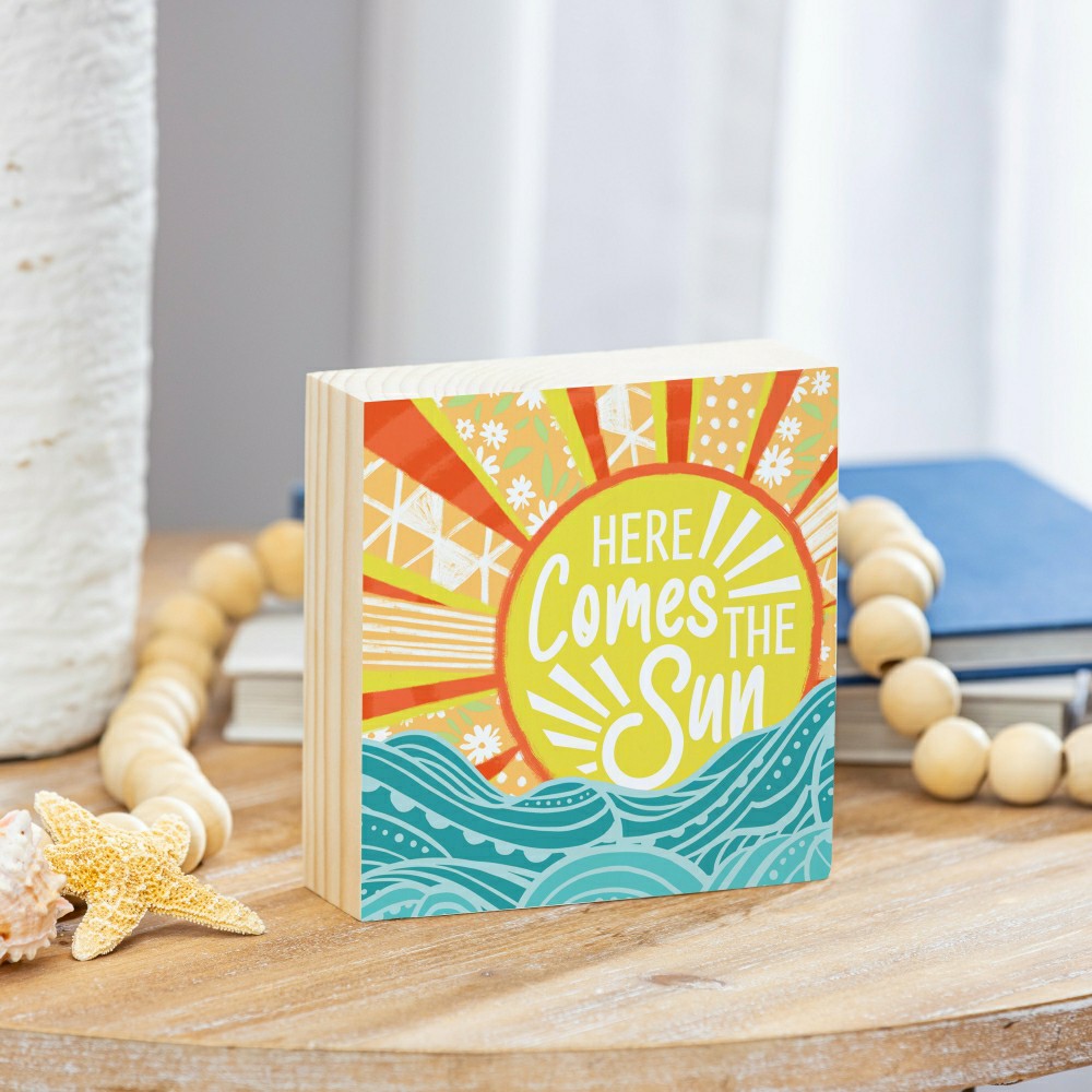 Plow & Hearth Palm Beach Coastal Mini Plock (6"x6”x1.9“)