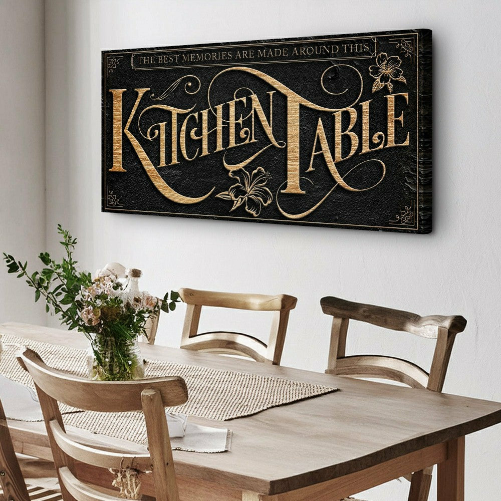 Plow & Hearth Kitchen Table Sign