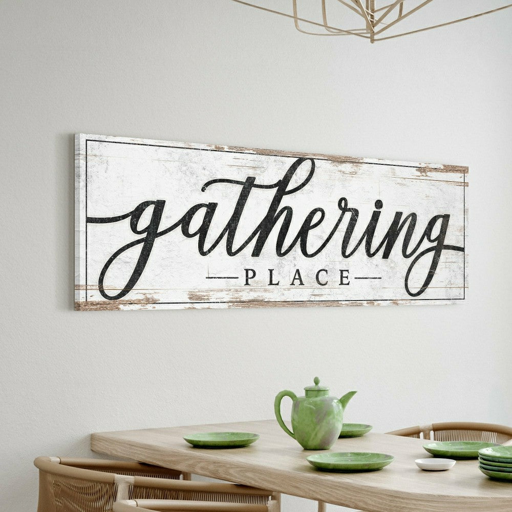 Plow & Hearth Gathering Place Kitchen Sign