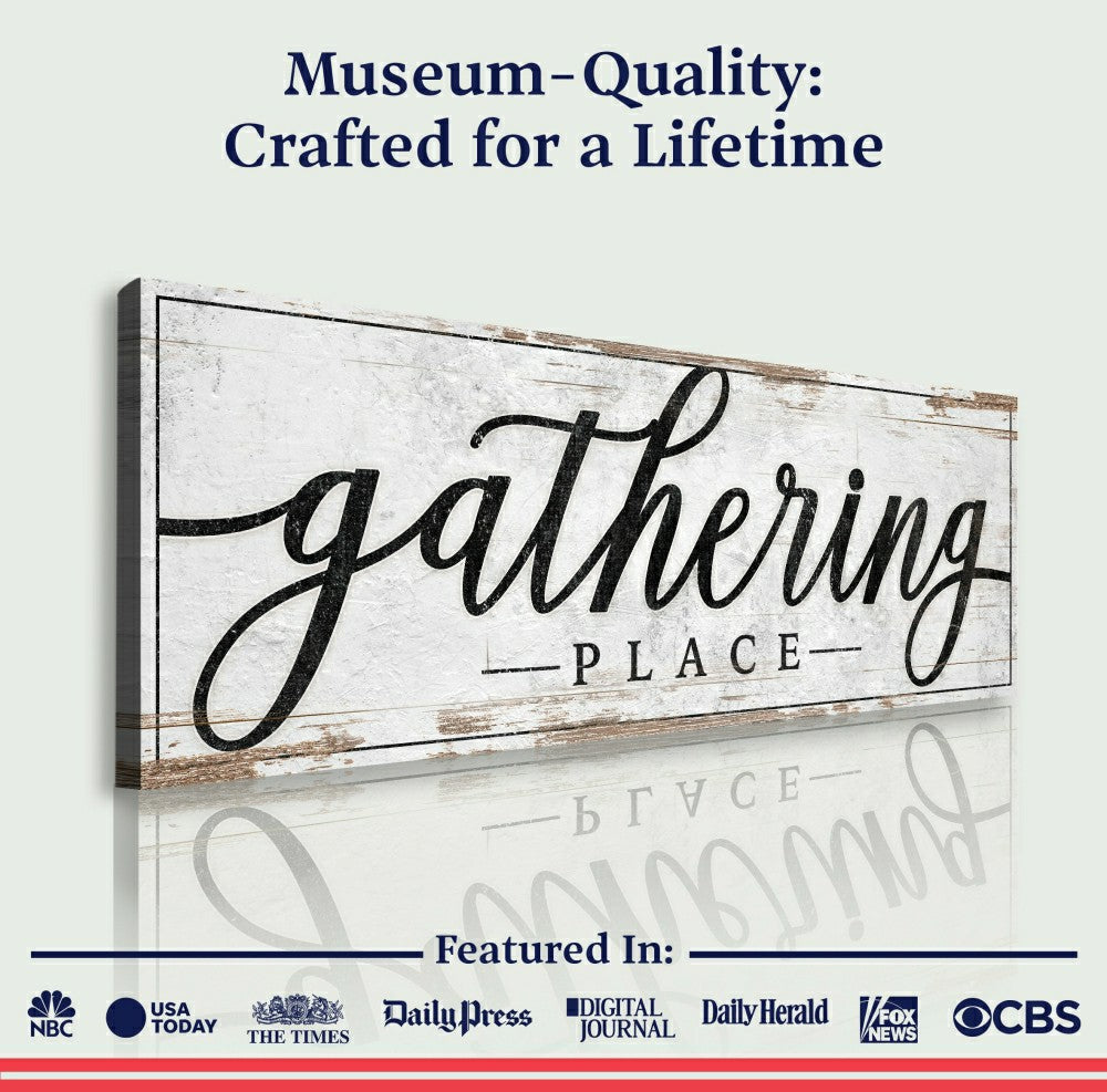 Plow & Hearth Gathering Place Kitchen Sign