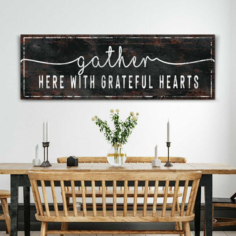 Plow & Hearth Gather Here With Grateful Hearts
