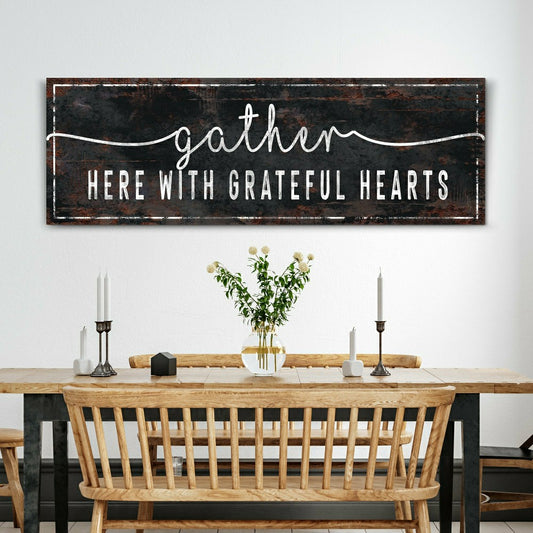 Plow & Hearth Gather Here With Grateful Hearts