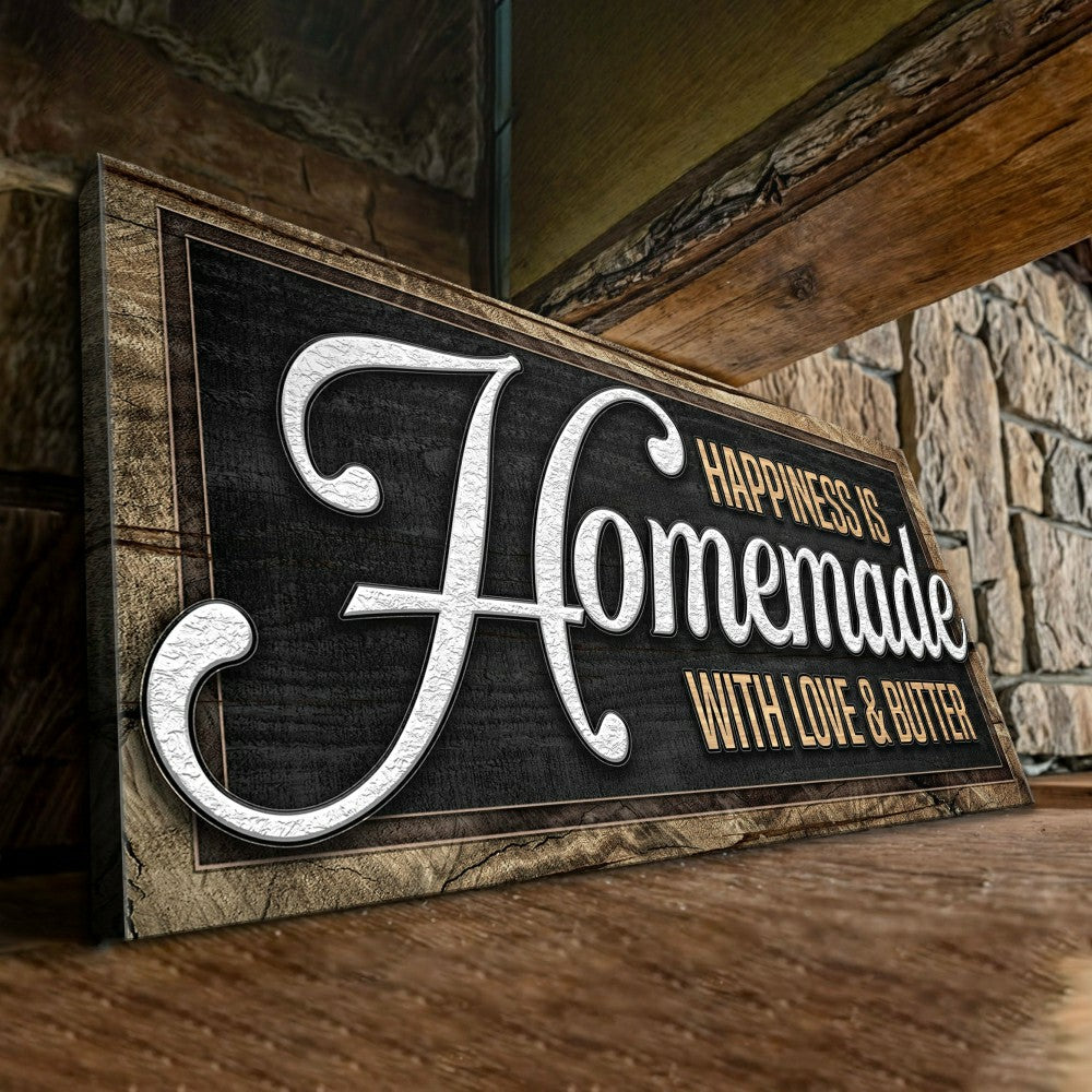 Plow & Hearth Happiness Is Homemade With Love And Butter