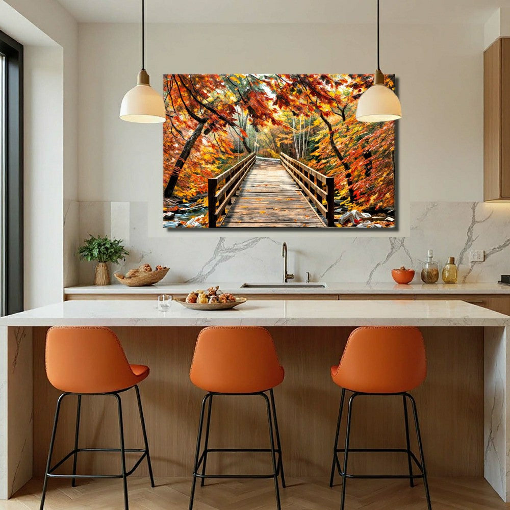 Plow & Hearth Crossing Autumn Wall Art