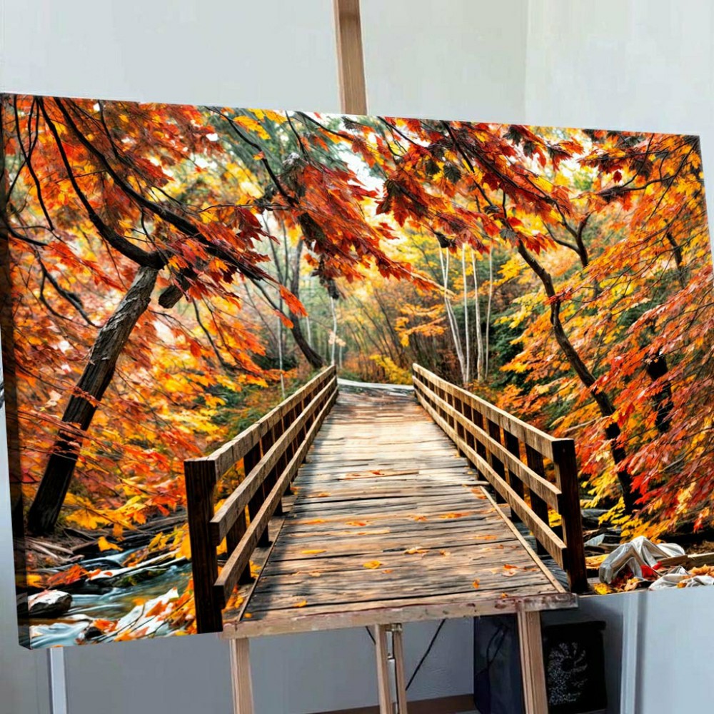 Plow & Hearth Crossing Autumn Wall Art
