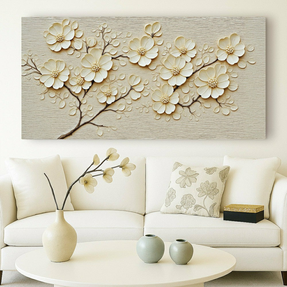 Plow & Hearth Floral Branch Wall Art