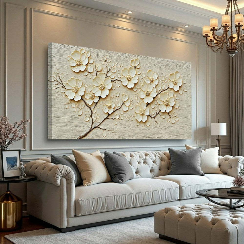 Plow & Hearth Floral Branch Wall Art