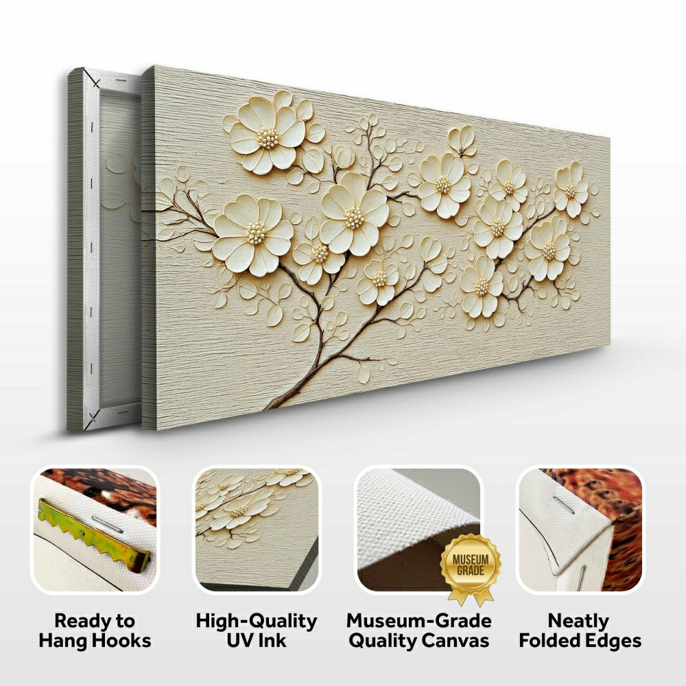 Plow & Hearth Floral Branch Wall Art