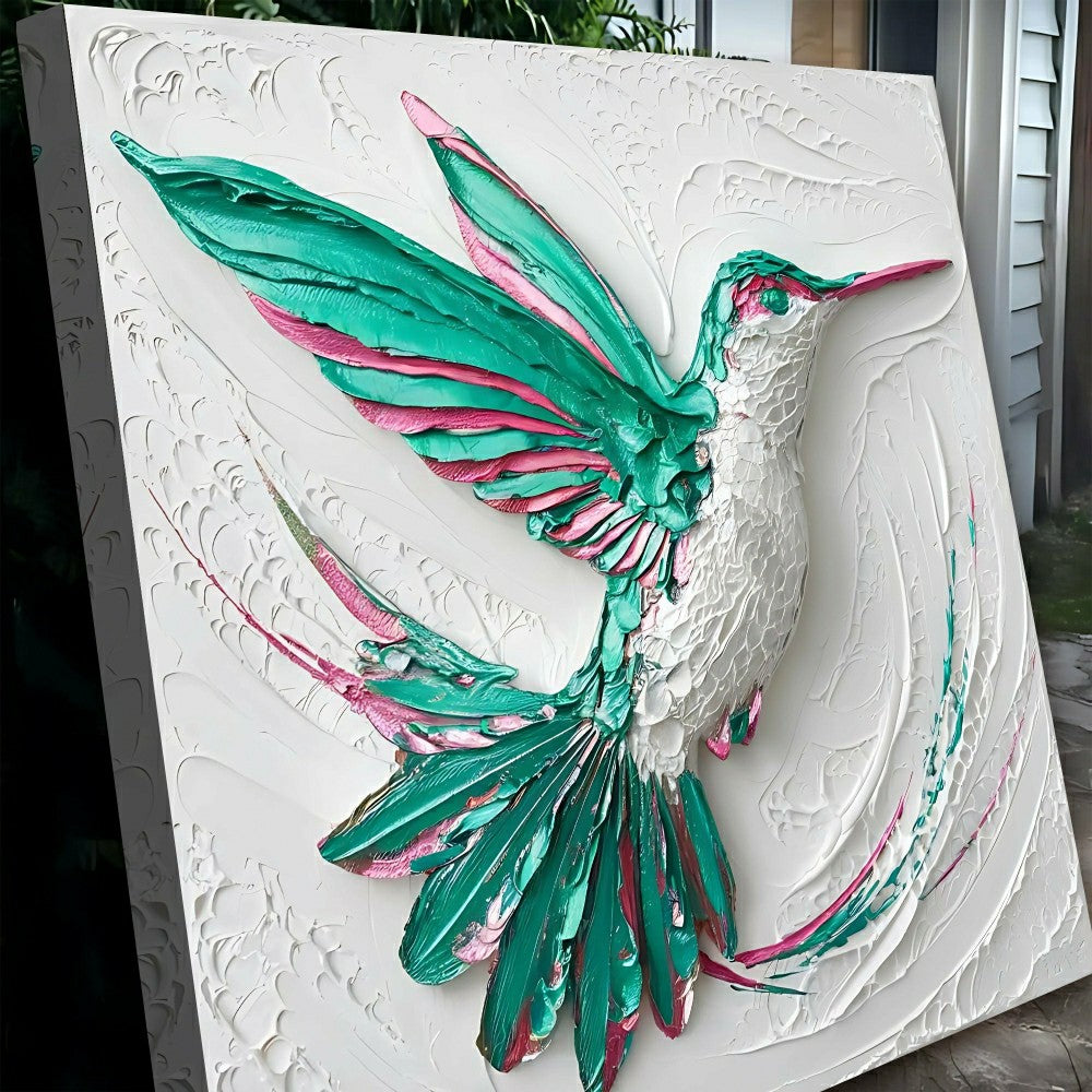 Plow & Hearth 3D Hummingbird Wall Art