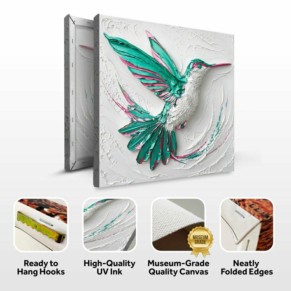 Plow & Hearth 3D Hummingbird Wall Art