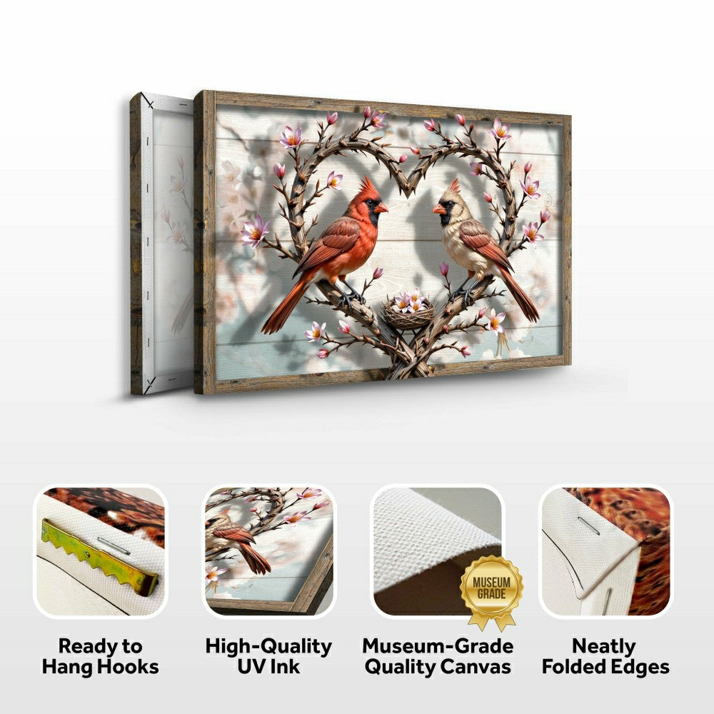 Plow & Hearth 3D Cardinals Wall Art